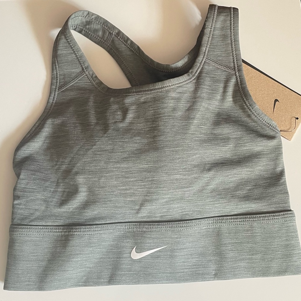 Grey Nike Small Sports Bra